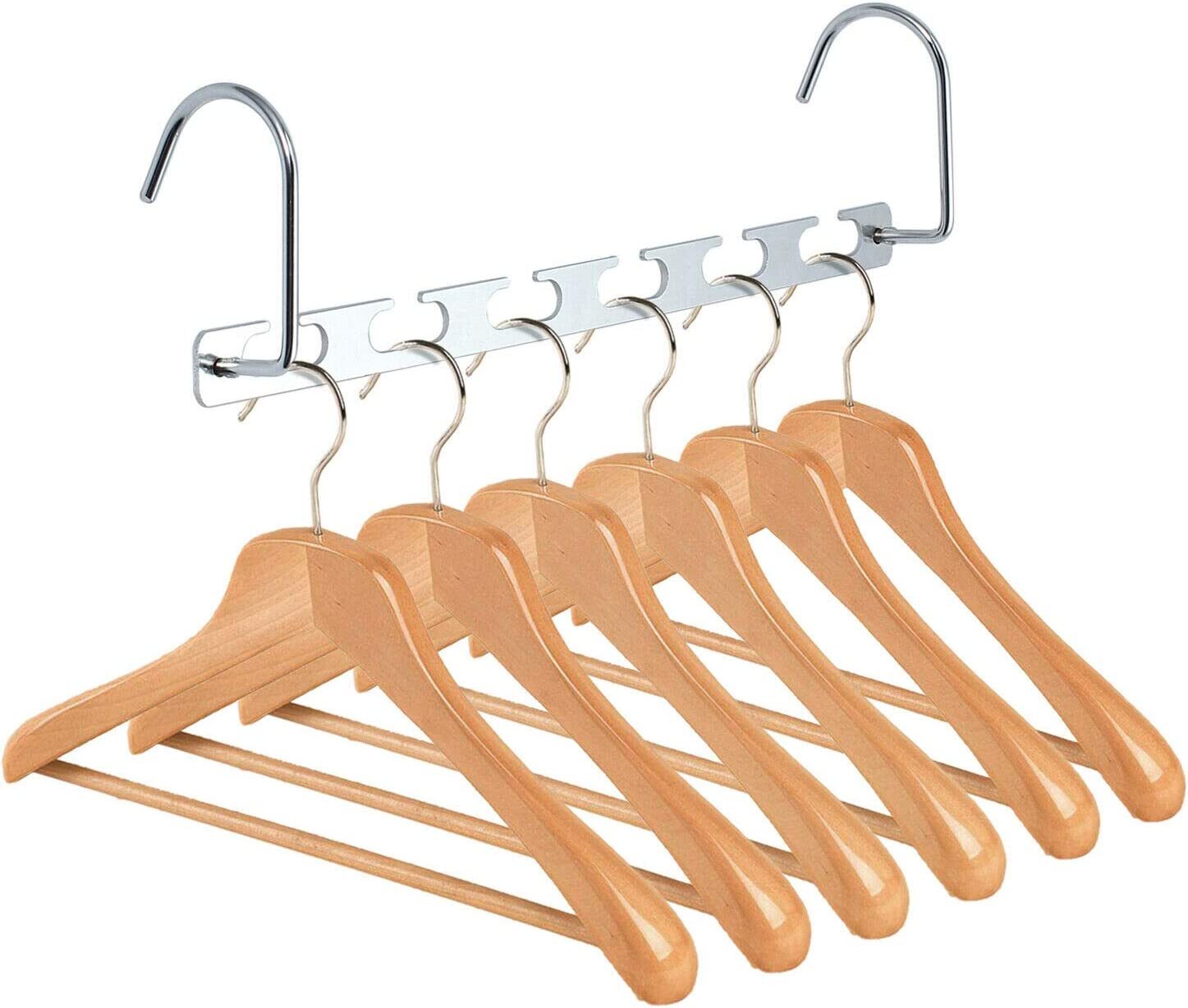 Heavy Duty Metal Wonder Magic Clothes Closet Hangers Organizer Slim