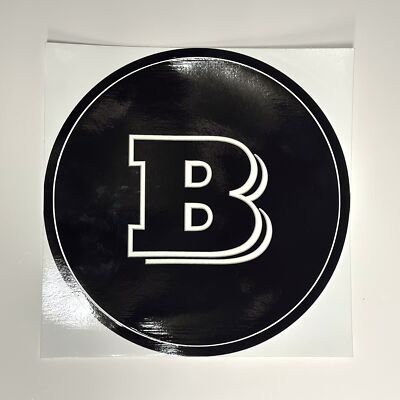 NEW***GENUINE BRABUS Mercedes Benz C217 A217 Front Star Sticker NEW