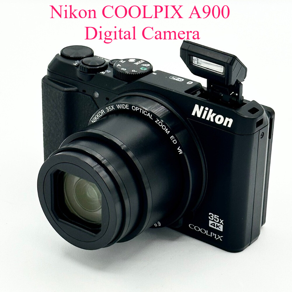 Nikon COOLPIX A900 Digital Camera Built-in Wi-Fi YouTube Mode
