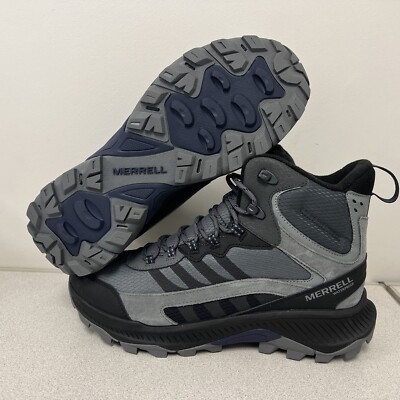 Merrell ''SPEED STRIKE 2 THERMO MID WATERPROOF'' Men's size 9 Hiking Boots Camping