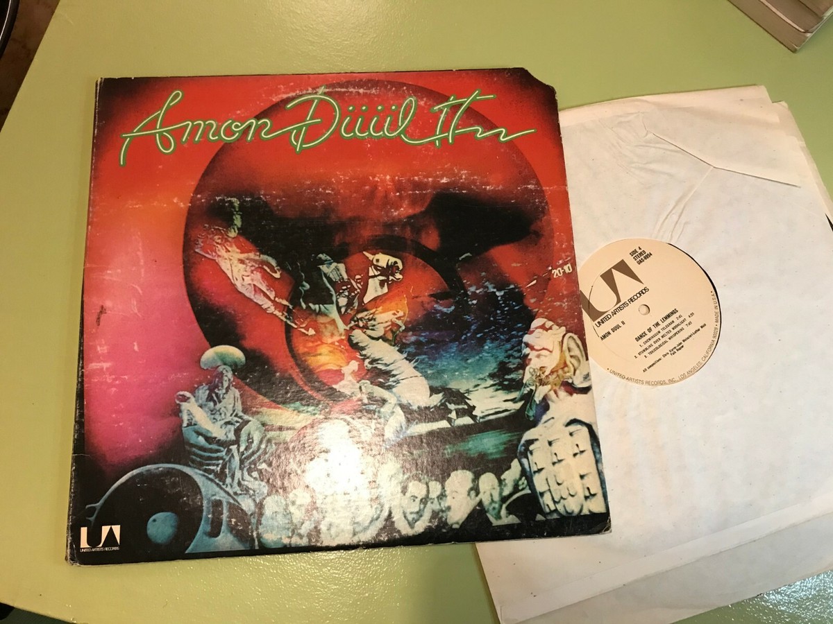 Amon Duul II Dance Of The Lemmings 2 LP '71 original prog rock