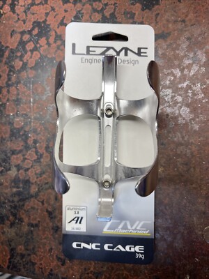 Lezyne - CNC Cage Alloy - Silver