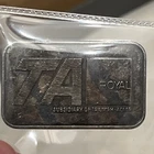 B&J Ultra Rare TA Royal Triumph Adler 1 Troy Oz. .999 Fine Silver Bar B12