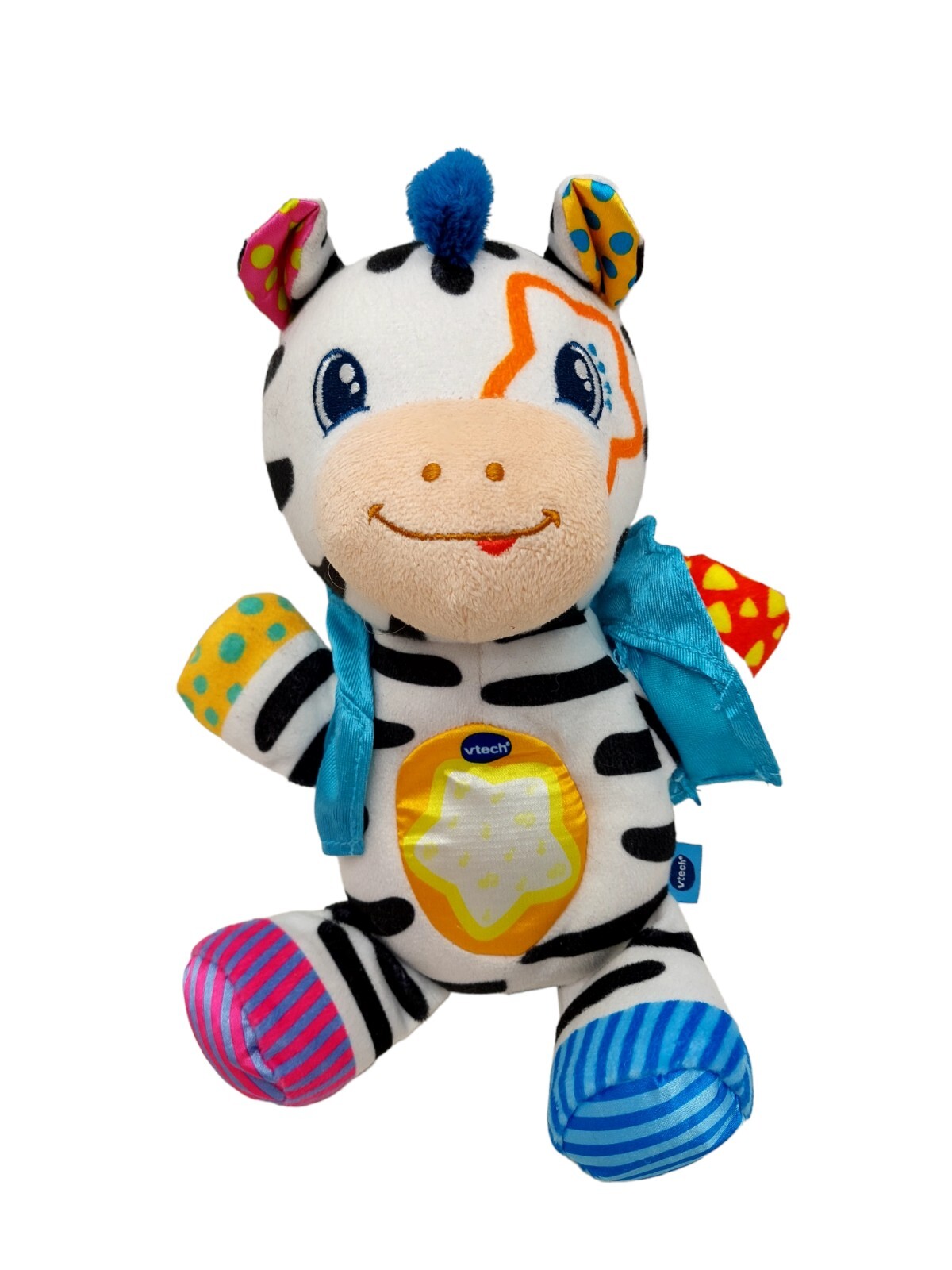 VTech Lights And Stripes Singing Educational Zebra Plush 11