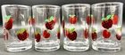 VTG 1970's Anchor Hocking Applejack Pattern 3.5 oz Juice Glasses