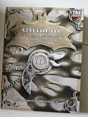 Ultimate Game Designers Companion RPG Rollenspiel Buch D20 Mungo MGP