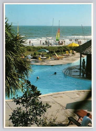 Hilton Head Island South Carolina Holiday Inn Postcard