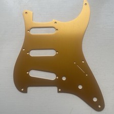 Strat SSS Anodised/Brushed Copper Aluminum Guitar 8-Hole Pickguard fits USA/Mex