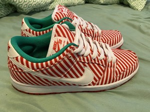 Nike SB Dunk Low Pro Premium Candy Cane 313170-613 Size 10 Free Shipping 886912236016 | eBay