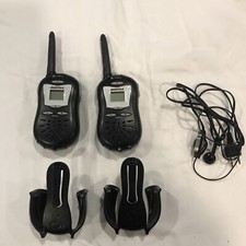 COBRA MicroTalk Walkie Talkies FRS110 14 channel Two-Way Radio With Earbuds