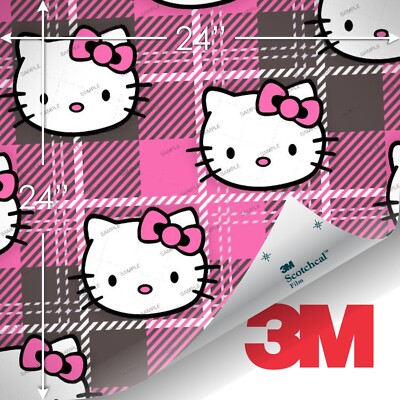 Hello Kitty Pro Guitar/Bass Skin Axe Premium Re-Skin Vinyl Wrap