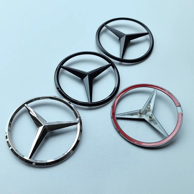 Trunk Hollow Out Rear Star Badge Car Emblem for Mercedes Benz A C E S GLA GLB GT