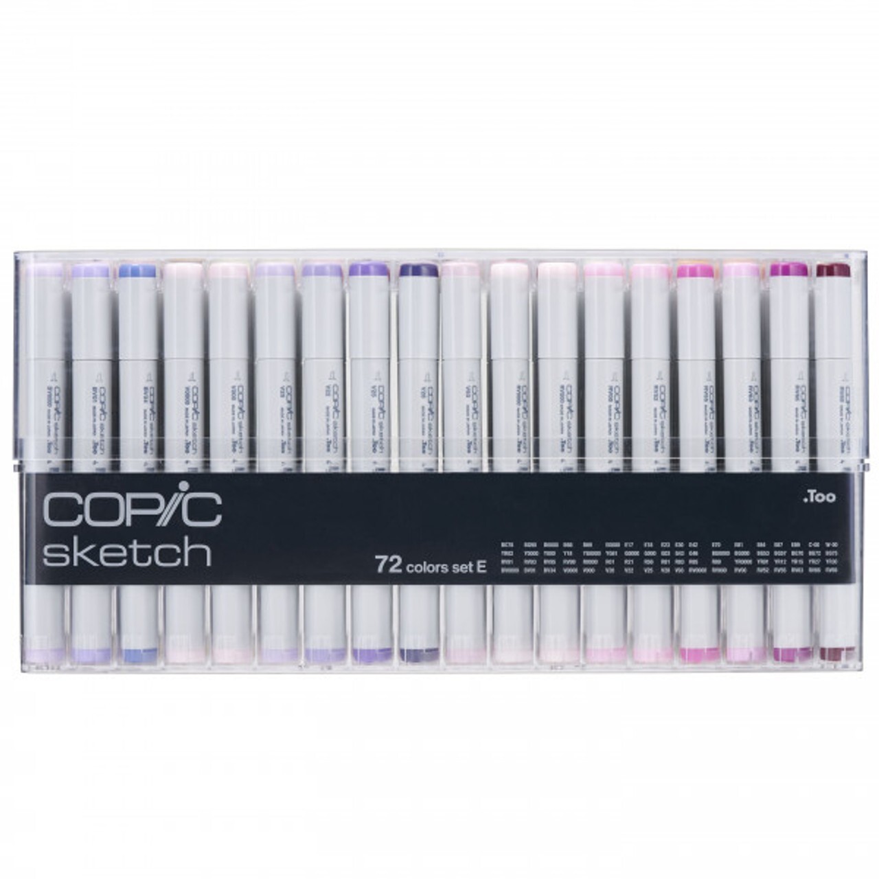 COPIC SKETCH MARKER 72 COLOUR SET E