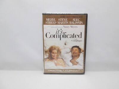 It's Complicated DVD M. Streep, S. Martin, A. Baldwin - New Sealed