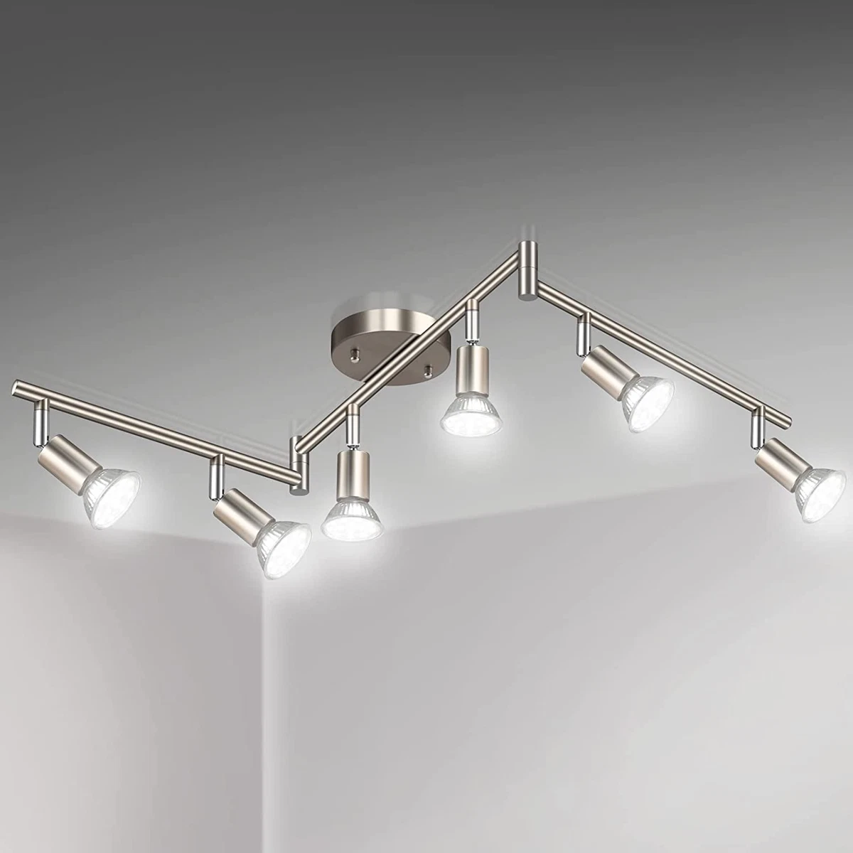 6 light track sale fixture