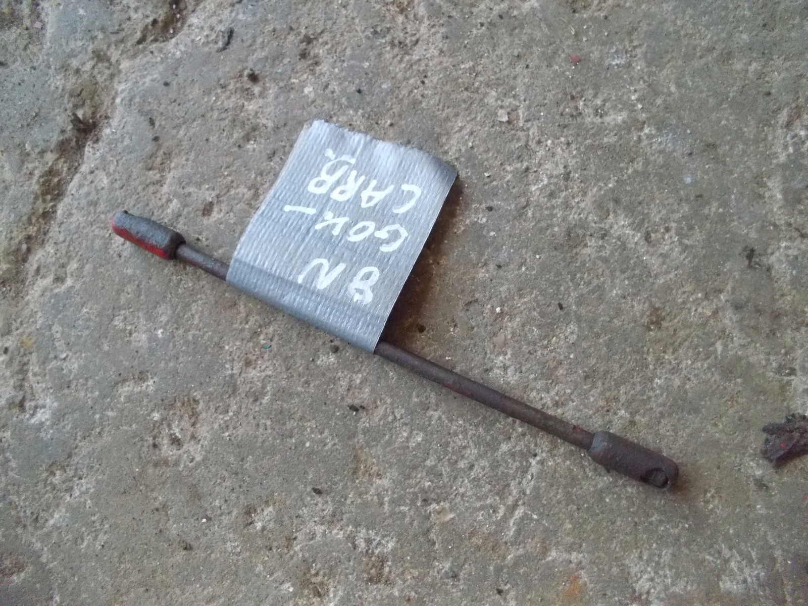 Ford 8N Tractor Original Ford short linkage rod carburetor too governor