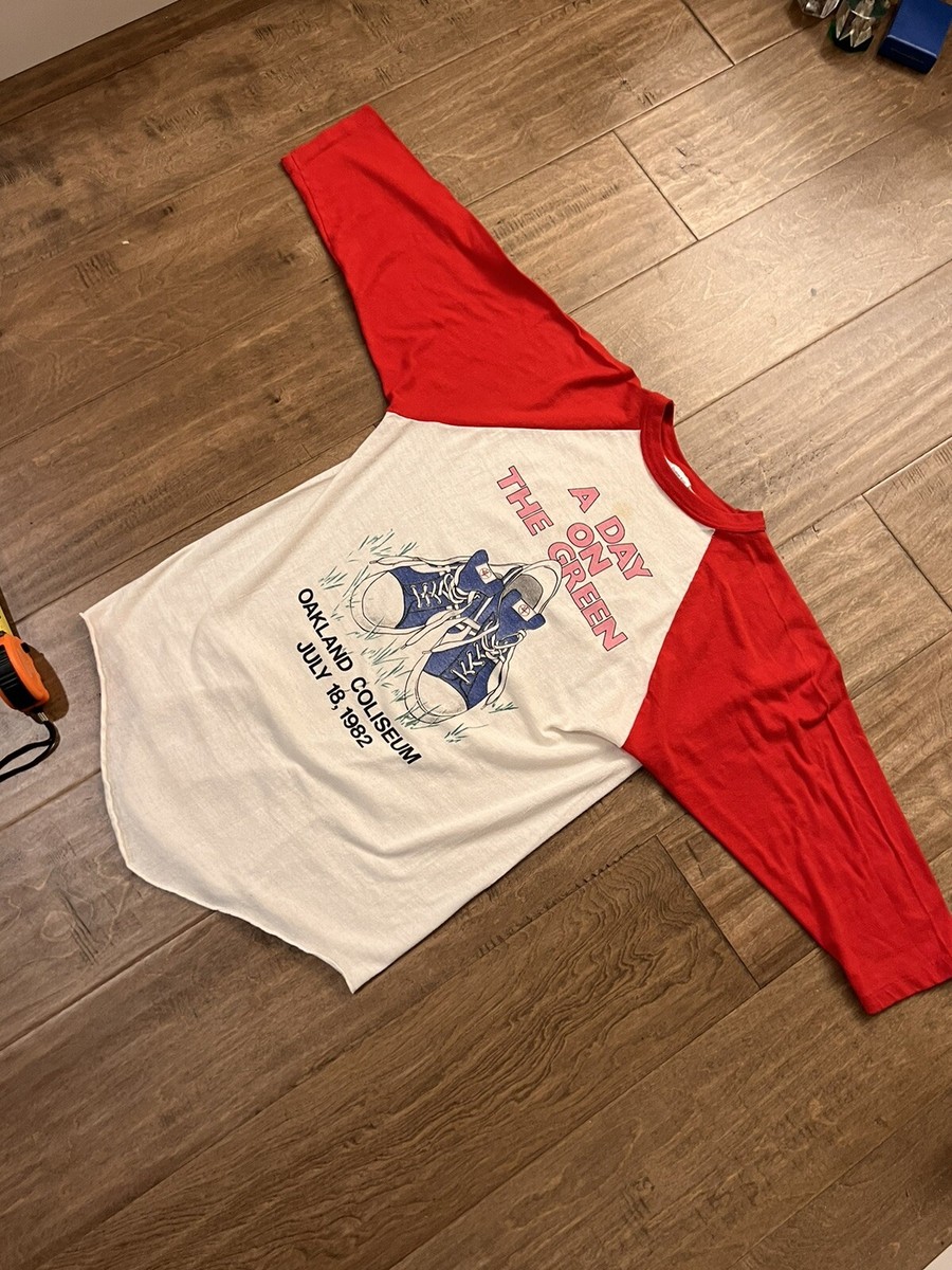 Vtg Original 1982 Day In The Green Concert Shirt Iron Maiden
