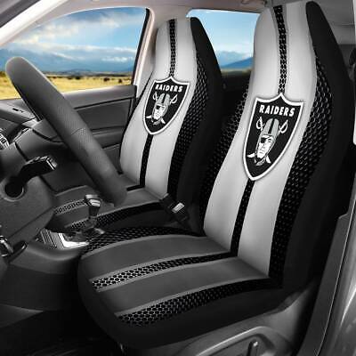 Oakland Raiders Car Seat Cover, Oakland Raiders Bar Stool Covers