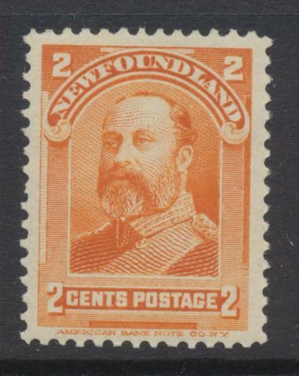 1897 Newfoundland ~ 1C Queen Victoria #79 & 2C Edward VII #81 ~ MNH - Image 3 of 4
