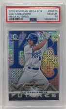 2025 Bowman Mega Box Jac Caglianone Mega Futures Mojo Refractor PSA 10