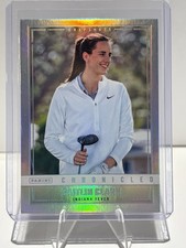 2025 Panini Caitlin Clark Chronicled 🔥 SILVER HOLO FOIL 🔥 Snapshots Golf #100