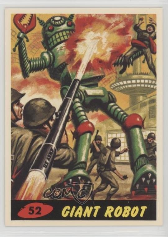 1994 Topps Mars Attacks! Archives Giant Robot #52 0yg9