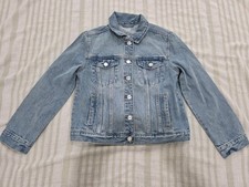 GAP KIDS Xl Girls Real Denim Jacket With Snaps. New Without Tags.
