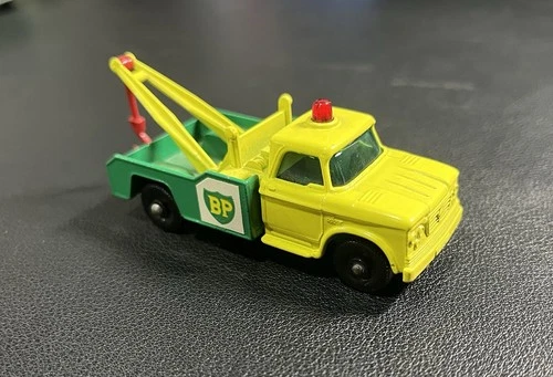 Vintage Lesney Made in England BP Dodge Wreck / Tow Truck Matchbox No 13 BEAUTY