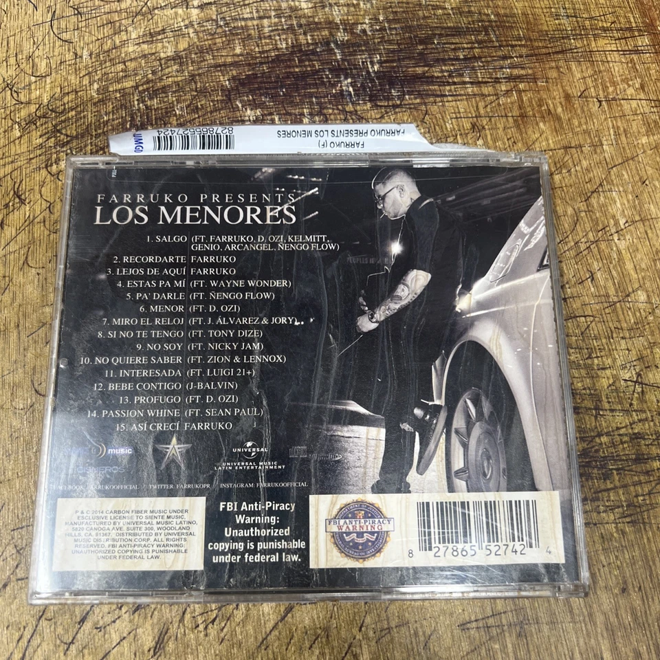 Farruko Presenta Los Menores by Farruko (CD, 2014) Foto 2 de 3