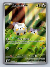 Togedemaru 104/094 Illustrazione Rara Fiamme Fantastiche Carta Pokemon TCG quasi nuova