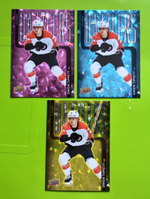 OWEN TIPPETT LOT 3 DAZZLERS GOLD, PINK, BLUE 2025-26 UPPER DECK S1 #DZ-11 FLYERS