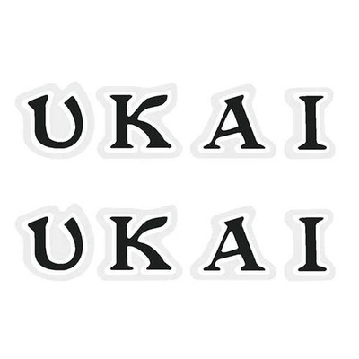 UKAI rim decals