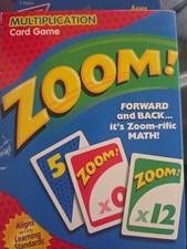 TREND ZOOM! Multiplication Card Game Ages 9+ T-76304