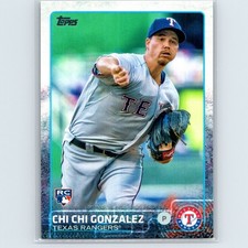 2015 Topps Update Series - Chi Chi Gonzalez #US102 (RC) - Texas Rangers