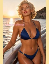 MARILYN MONROE #630 COLORIZED PHOTO 11 X 8.5 SHIPS FREE