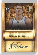 2013 Panini Gold Standard Strike Signatures 27/299 Nemanja Nedovic #44 Auto 0c2