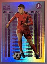 2024-25 Topps Deco Jamal Musiala /25 Artistry Purple ⚽️