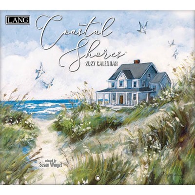 Lang Brands,  Coastal Shores 2027 Wall Calendar by Susan Winget
