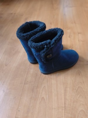 Winterstiefel Boots Gr.32 Dunkel Blau