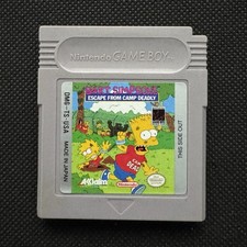 Bart Simpson's Escape From Camp Deadly for Nintendo Gameboy
