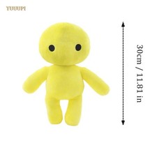 30cm Wobbly Life Plush Toy, Yellow Game Character Doll, Gift for Fans & Kids
