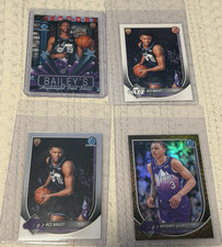 Topps Bowman Chrome Utah Jazz 4 Card Lot 2024-25 Rookie Ace Bailey HS-9