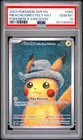 2023 POKEMON SVP POKEMON X VAN GOGH #085 PIKACHU WITH GREY FELT HAT PSA 10