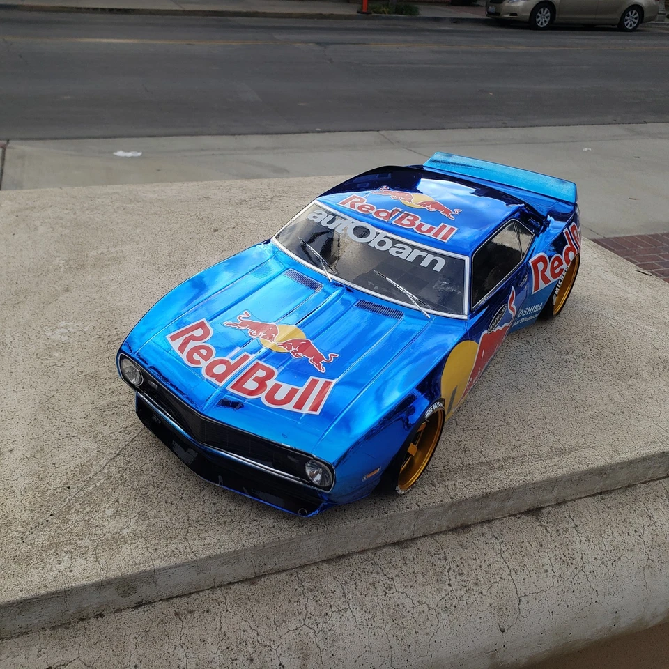 200mm 1/10 REDBULL CAMARO 4Tec-2 HPI RDS DC10 YD2 MST TT02 FZ02 Body Only - Image 3 of 4