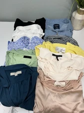 Women Sz  mixed  Name Brand Wholesale Clothing 10 pcs - +