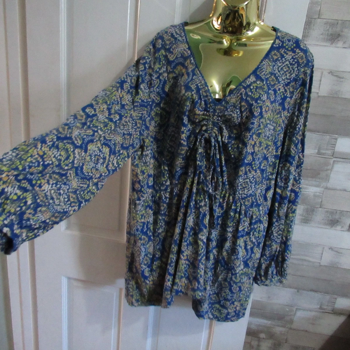 Tunique/Blouse Fat Face - Taille 10 UK - Occasion Très Bon État - Rayée Blanche