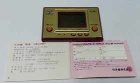 Nintendo Game & Watch Helmet Tested with Manual