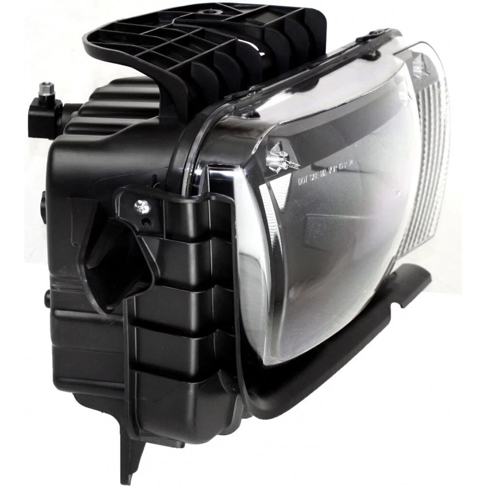 Halogen Headlights 2010 2011 2012 2013 Chevy Camaro Left+Right w/ Bulb Pair - Image 3 of 4