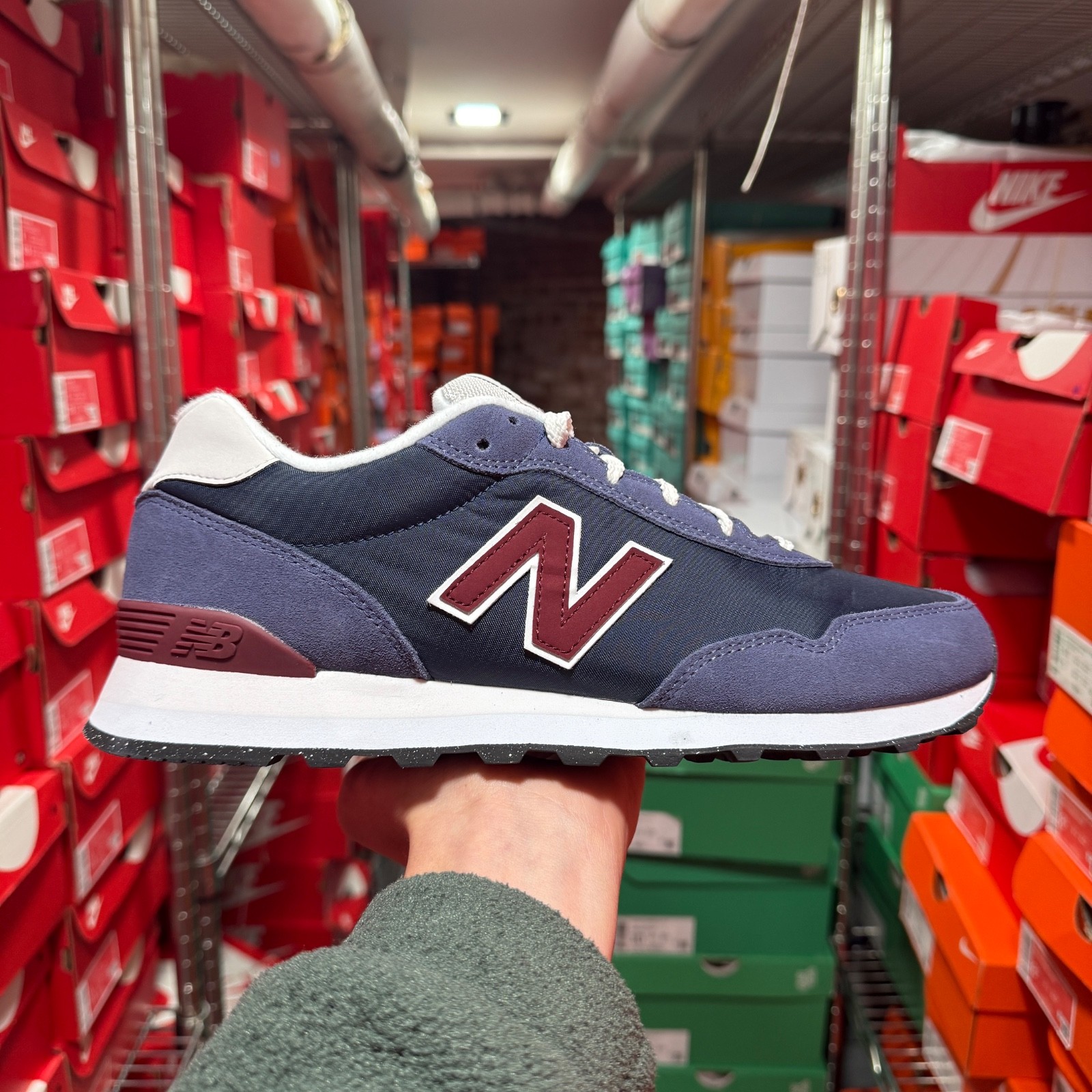 New Balance 515 Classics NB BLUE BLUE  NAVY men’s size UNISEX MULTI SIZE D MEDIU thumbnail 6