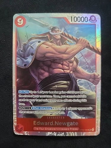 Edward.Newgate (004) OP02-004 Paramount War Foil